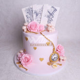 V.37.a ALICE IN WONDERLAND - Christening Cake - WILTON PATISSERIE